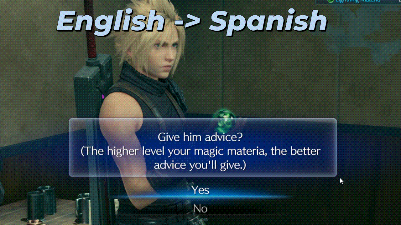 Language Support feature demonstration